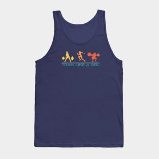 Train like a Girl Tank Top